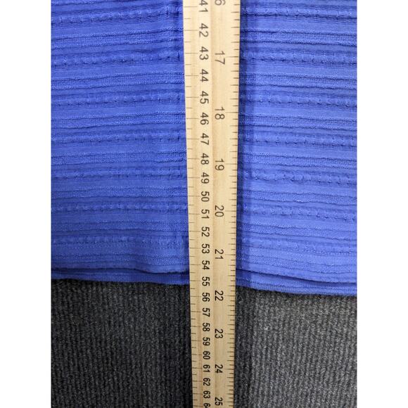 Anthropologie 9-H15 Tank Top Women XS Textured Crochet Cornflower Postage Stamp - Picture 7 of 10